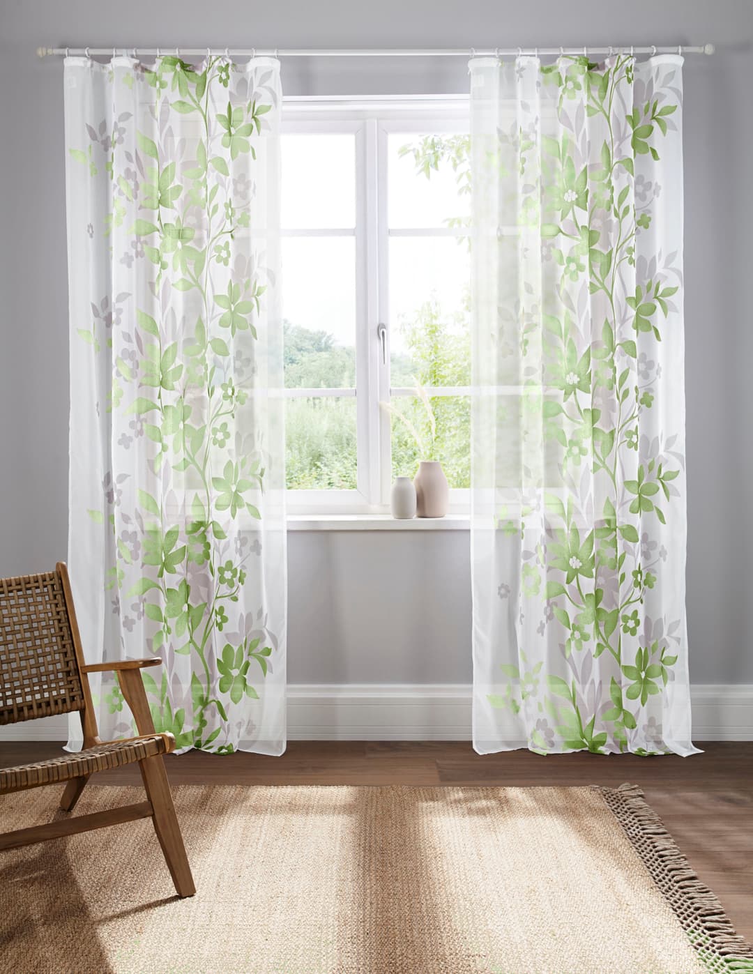 OTTO home Gardine Ina | Grün