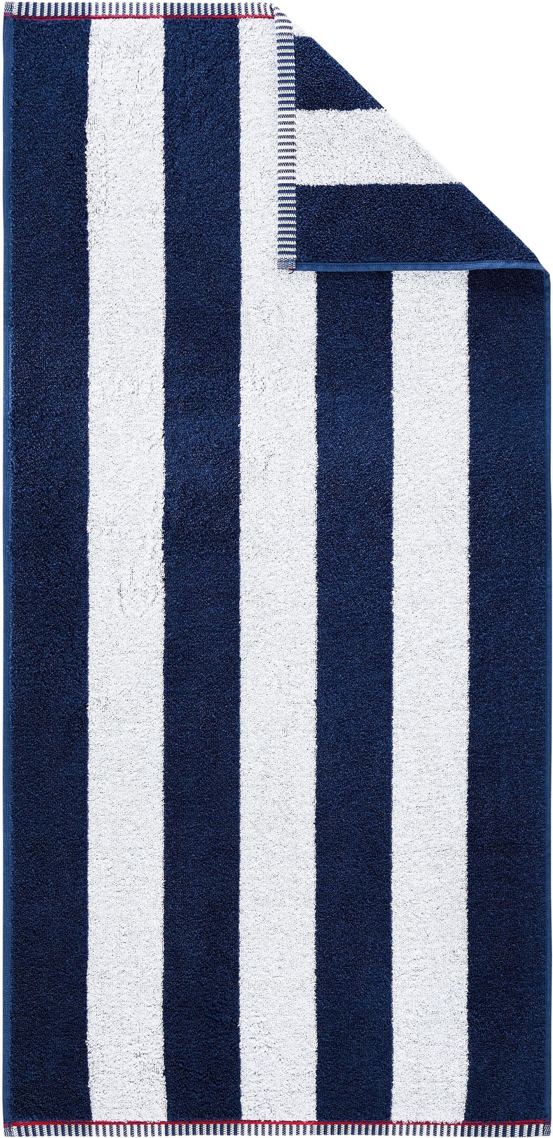Dyckhoff Handtuch Maritim, Block Stripe, Frottier | Blau