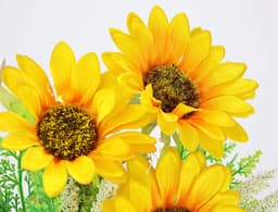 Kunstblumen Arrangement Sonnenblumen | Gelb