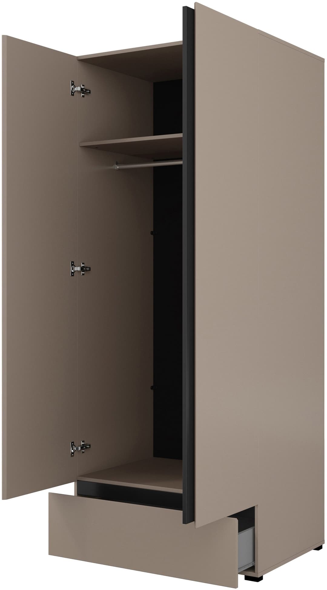 OTTO home Kleiderschrank Cross | Braun