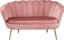 SalesFever 2-Sitzer Clam Komfort-Duo-Sitz | Rosa 2