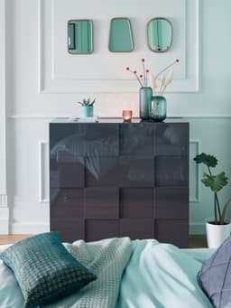Home affaire Highboard Dama | Schwarz