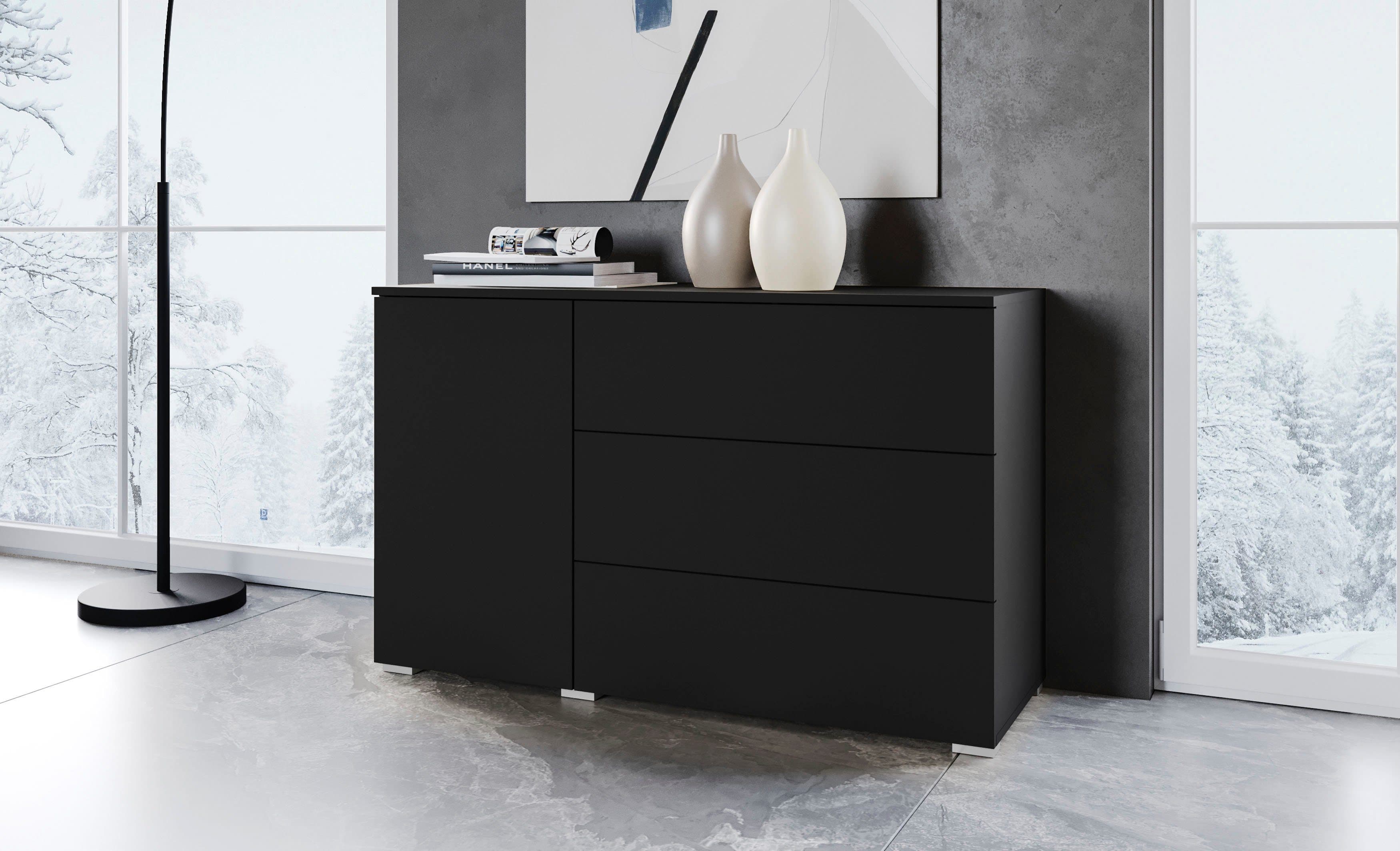 OTTO home Sideboard PARIS | Schwarz