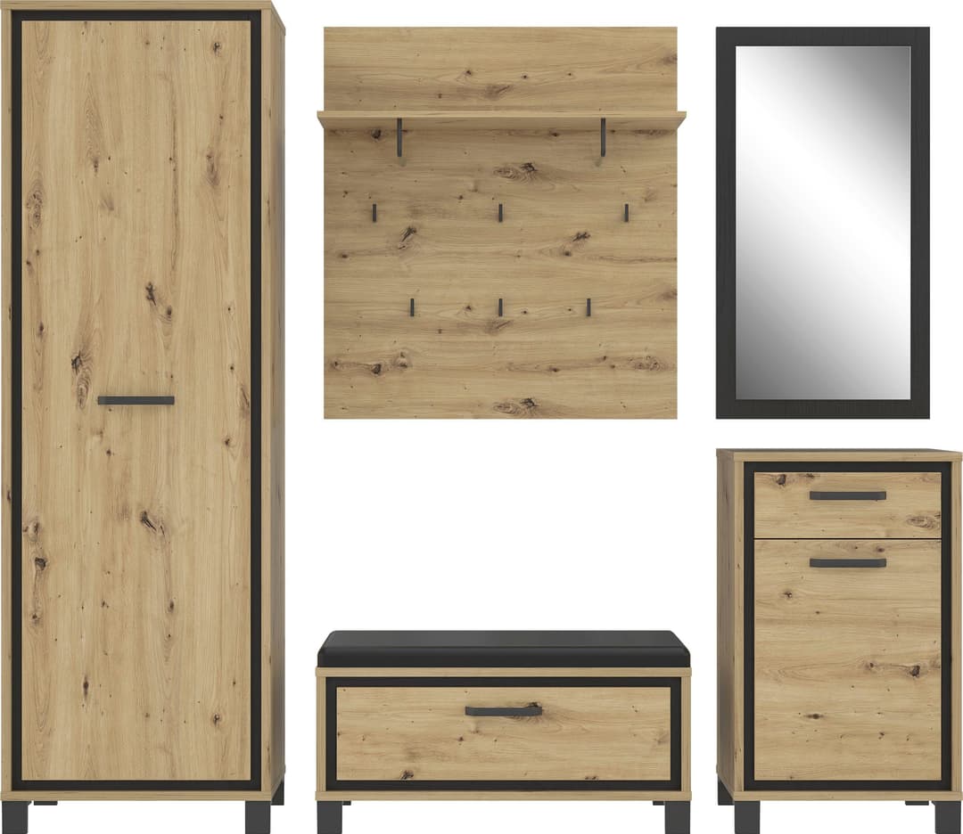 FORTE Schuhkommode Trondheim | Holztöne