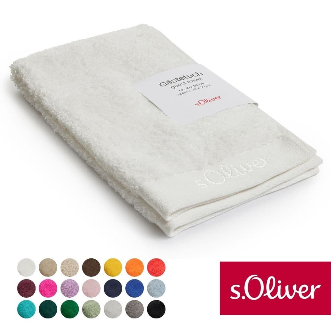 s.Oliver Gästehandtuch | Beige