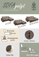 Jockenhöfer Gruppe Ecksofa Slider L-Form | Grün 5