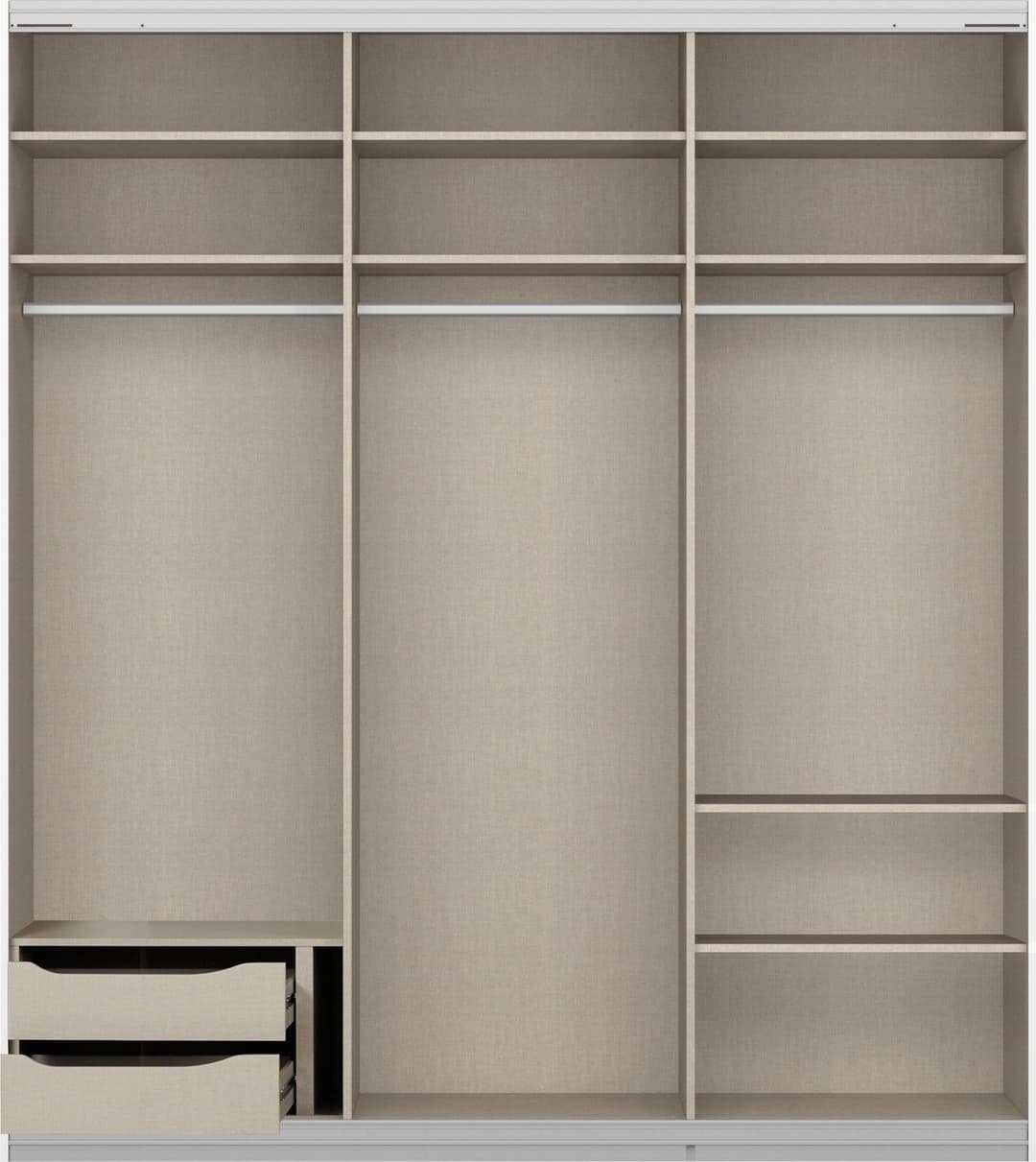 rauch ORACLE Schwebetürenschrank | Grau