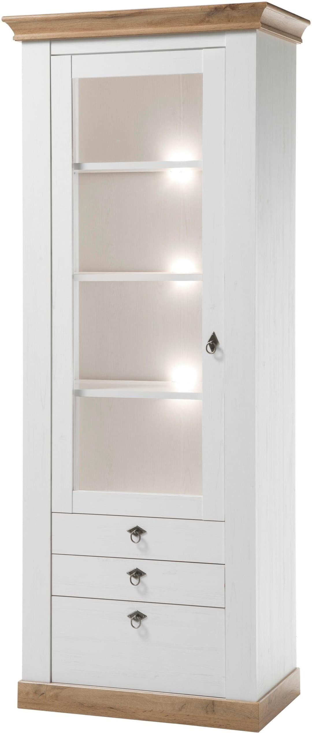 Home affaire Vitrine Cremona Höhe 204 cm | Weiß