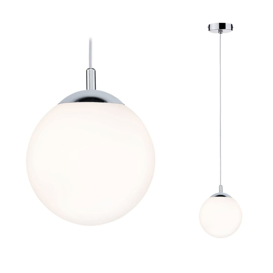 Paulmann Pendelleuchte Globe | Silber