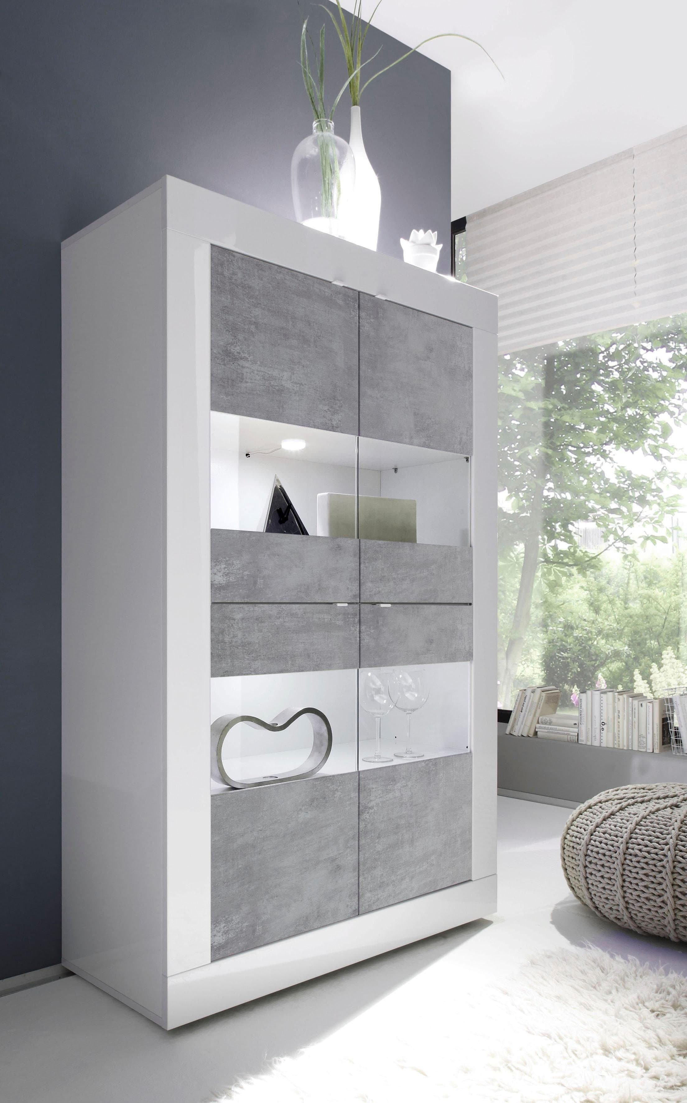 Home affaire Vitrine Basic | Weiß