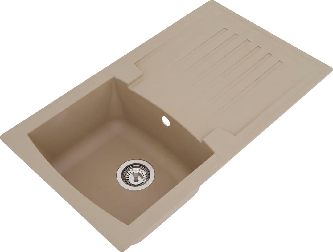 RESPEKTA Einbauspüle | Beige