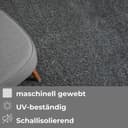 OTTO home Hochflor-Teppich Banji | Grau 4
