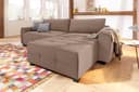 Home affaire Ecksofa Bella L-Form | Braun