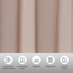 OTTO home Gardine XANA | Braun