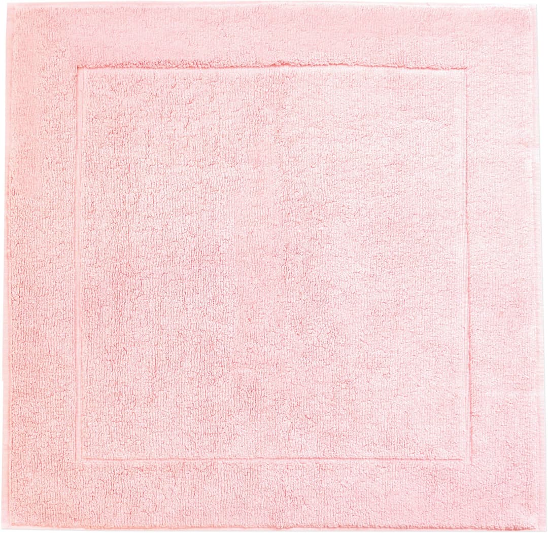 framsohn frottier Badematte Uni Basic Hotelmatte | Rosa