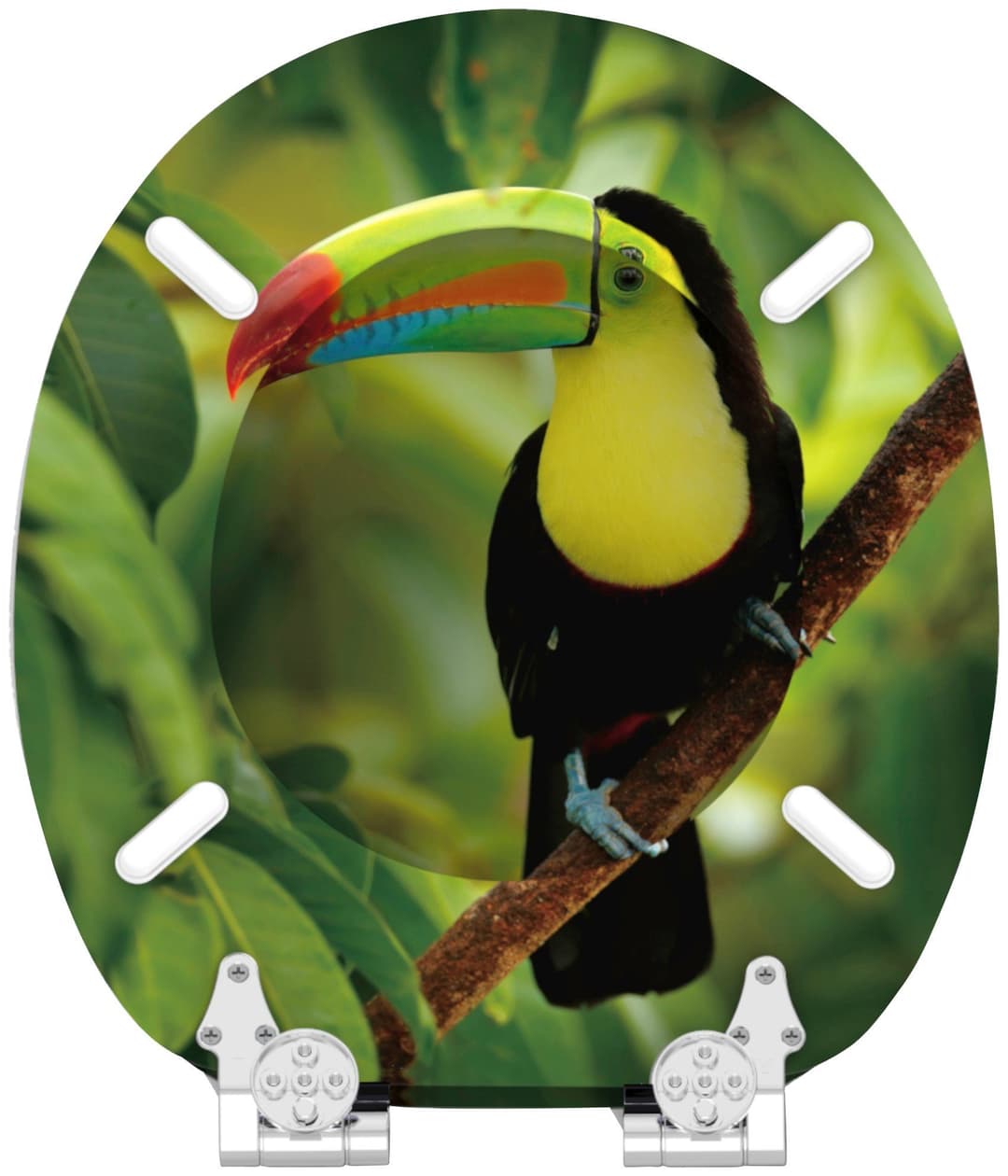 Sanilo WC-Sitz Toucan | Mehrfarbig