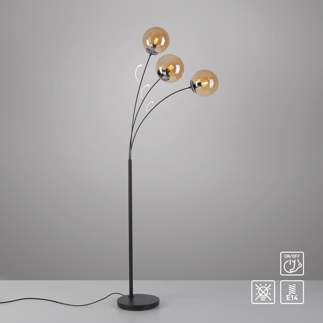 OTTO home Stehlampe Nellin | Braun
