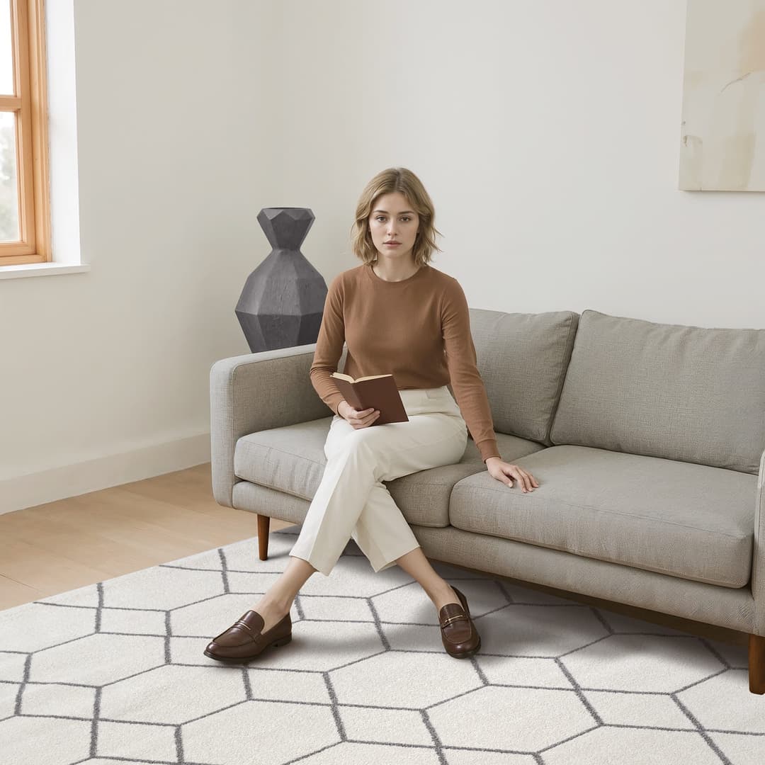 Sanat Teppich Trellis | Beige