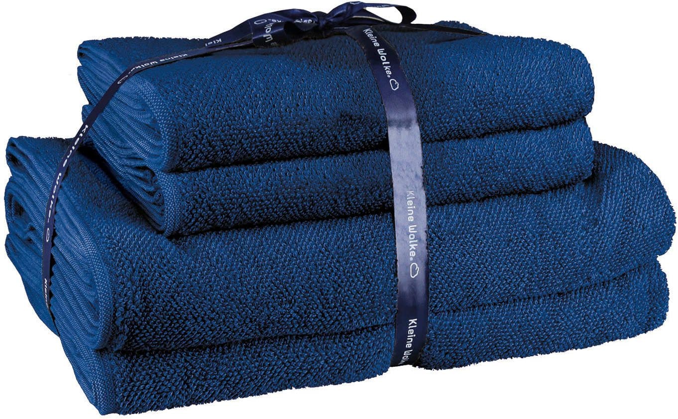 Kleine Wolke Handtuch Set RELAX | Blau