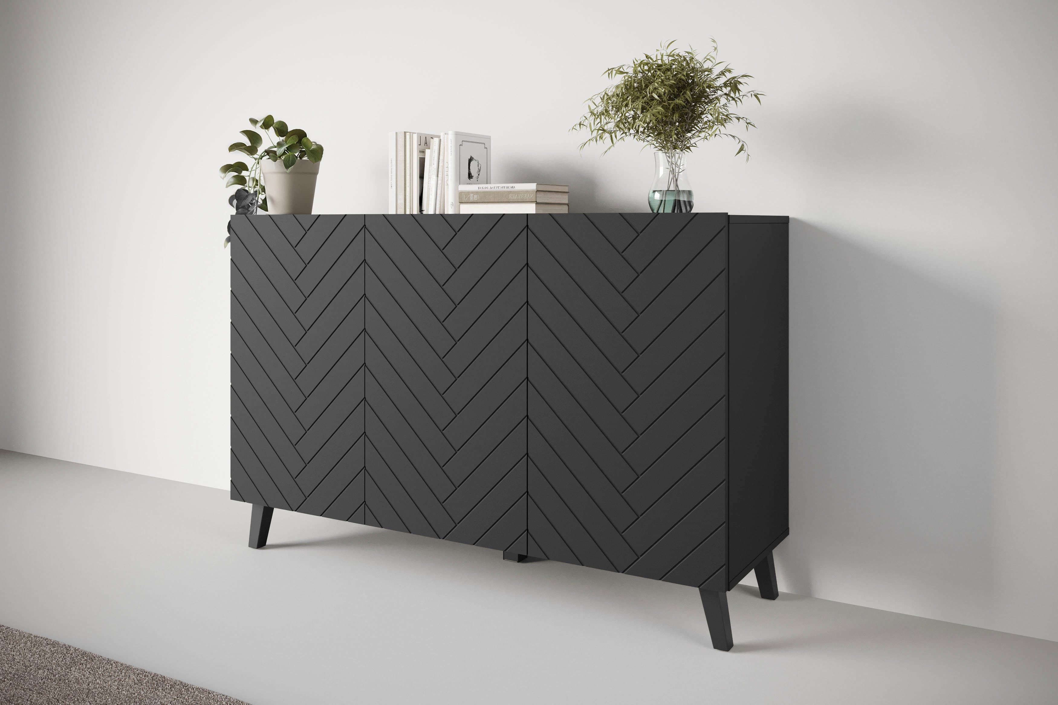 Home affaire Sideboard Phuket | Schwarz