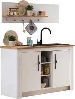 OTTO home Pantryküche KS-Westminster | Weiß