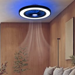 OTTO home LED Deckenleuchte Jorrick Deckenventilator | Schwarz