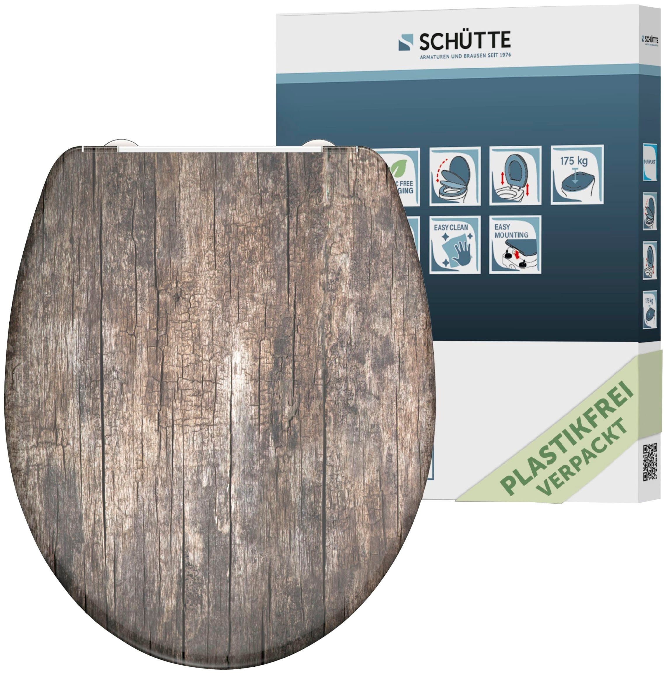 Schütte WC-Sitz Old Wood | Holztöne