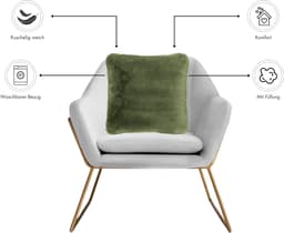 LUXOR living Novara Dekokissen | Grün
