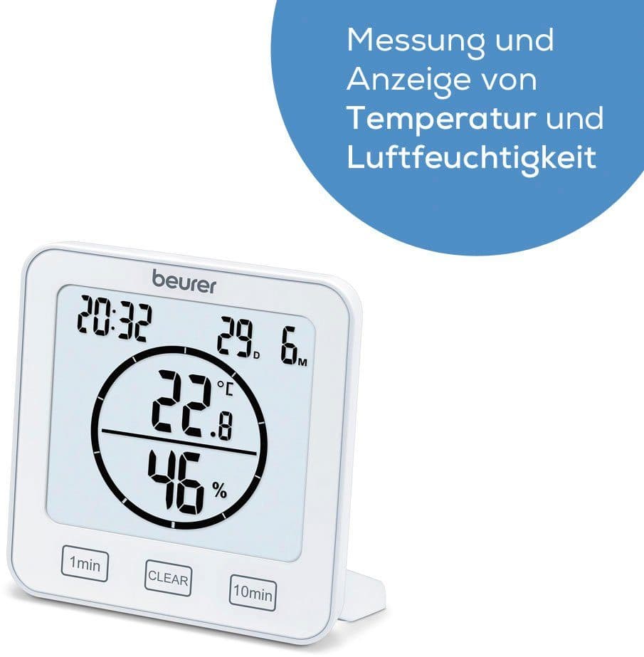 BEURER HM 22 Innenwetterstation | Weiß