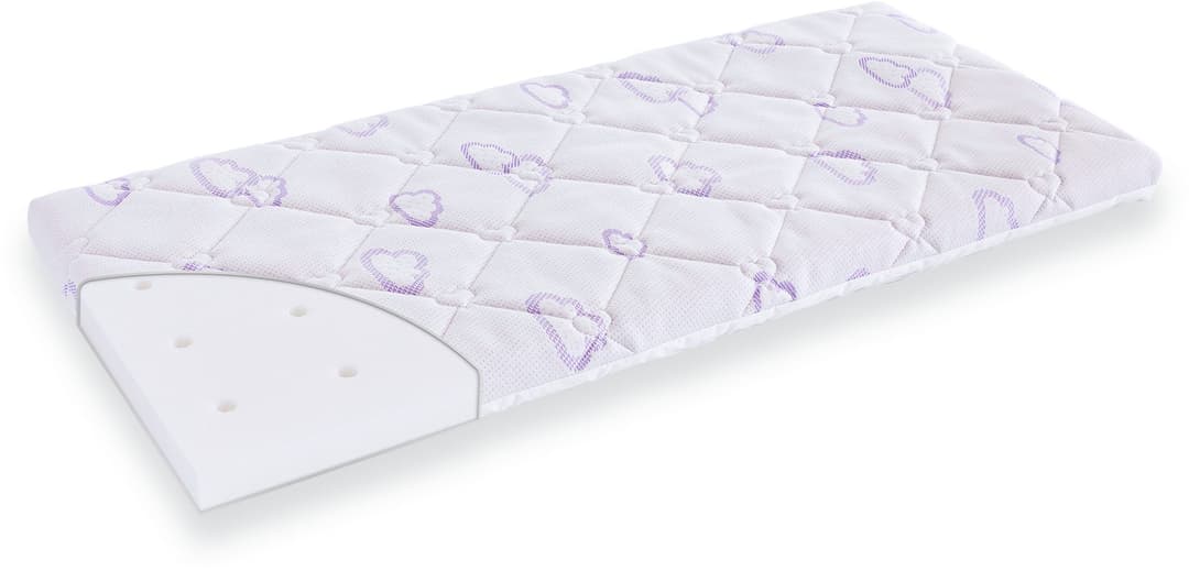 Träumeland Babymatratze WIEGE Sleepy | Weiß