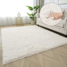 OTTO home Hochflor-Teppich Leava | Beige