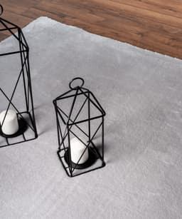 the carpet Teppich Relax | Grau