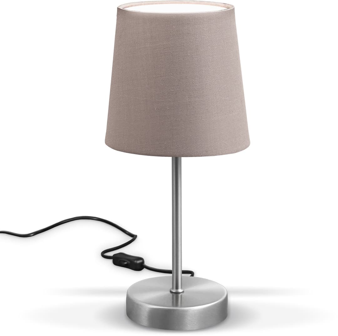 B.K.Licht Tischleuchte | Beige