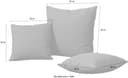 Maintal Sofakissen Set | Grau 4