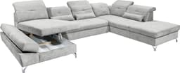 ED EXCITING DESIGN Wohnlandschaft Melfi | Grau