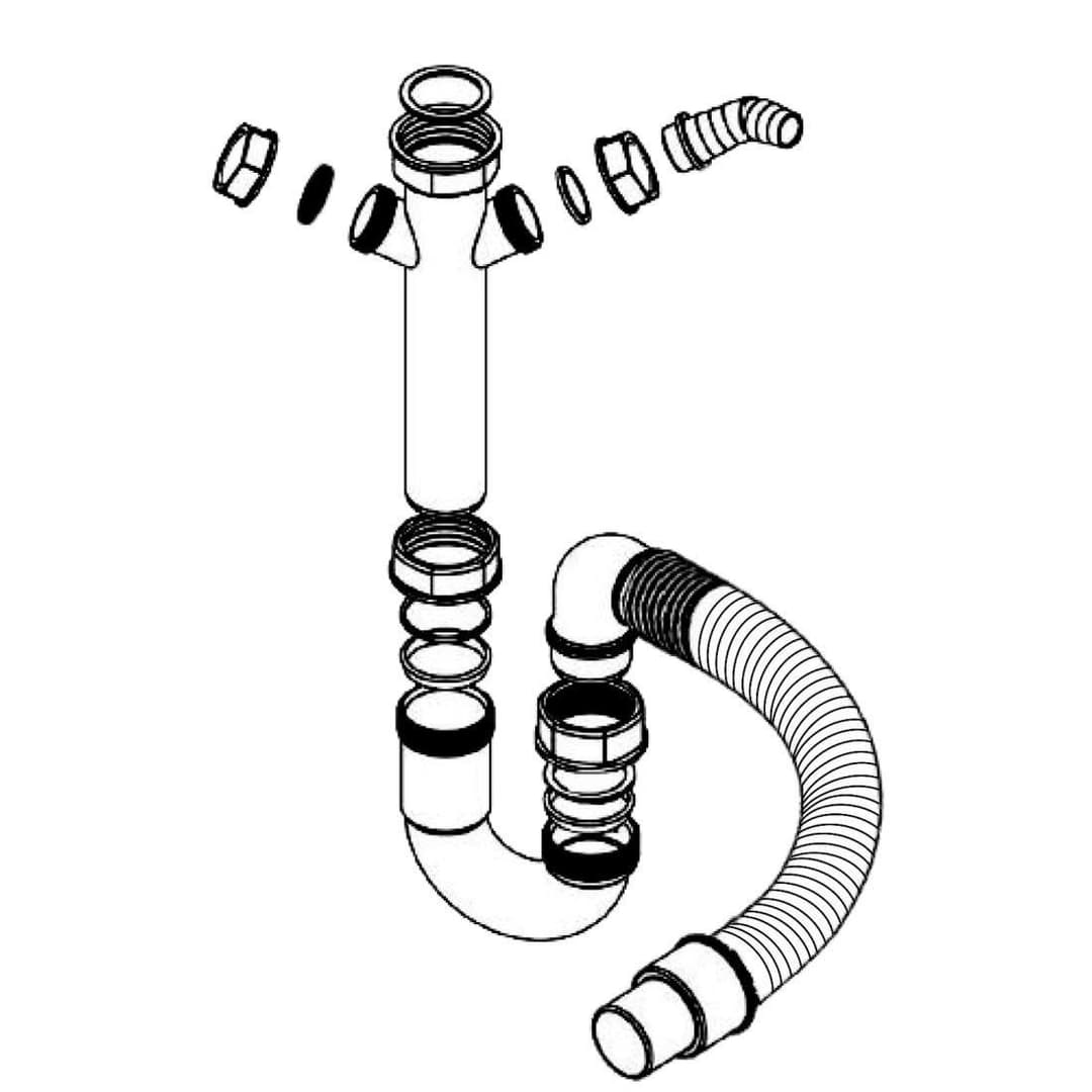 Xavax Siphon | Weiß