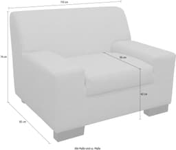 DOMO collection Sessel Norma | Beige