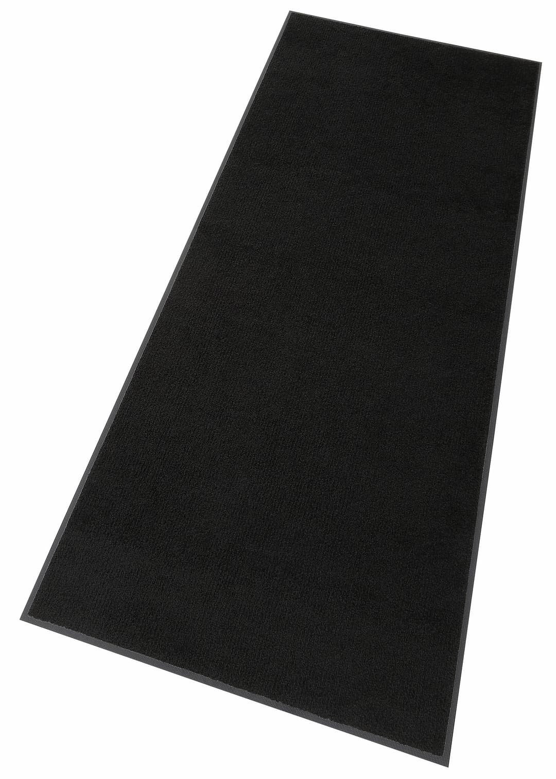 wash+dry by Kleen-Tex Fußmatte Original Uni | Schwarz