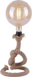 JUST LIGHT ROPE Tischleuchte | Braun