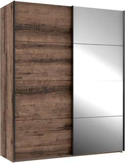 FORTE Schwebetürenschrank Jacky | Holztöne