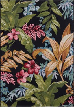 HANSE Home Outdoorteppich Tropical Flowers | Mehrfarbig