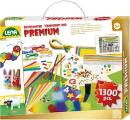 Lena Kreativset Bastelkoffer Premium | Mehrfarbig