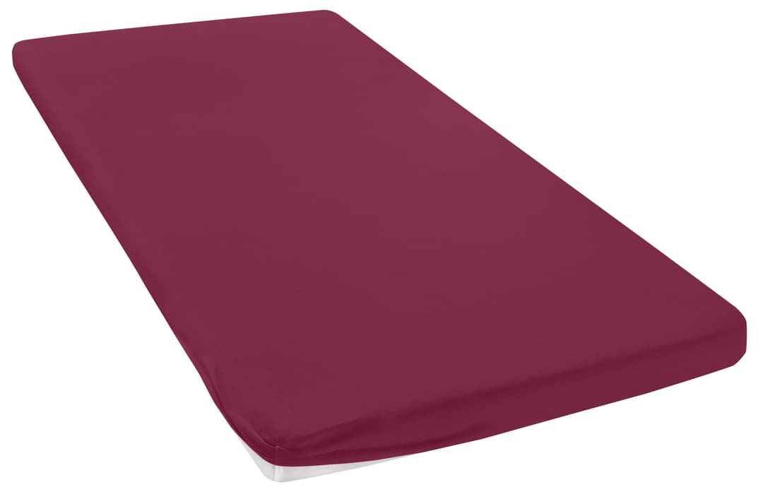 OTTO home Spannbettlaken Physalis Topper COMFORT | Rot