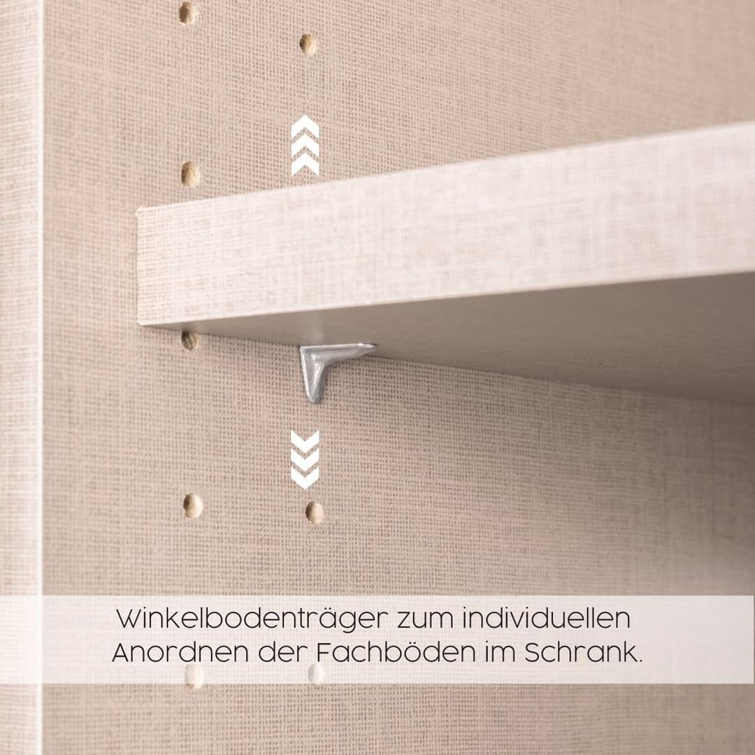 rauch Drehtürenschrank Maika | Mehrfarbig
