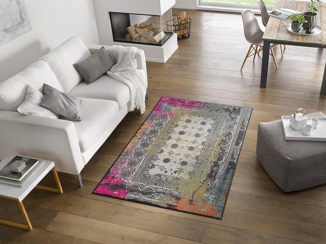 wash+dry by Kleen-Tex Teppich Taza | Mehrfarbig
