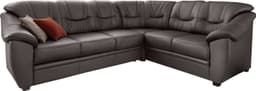 sit&more Ecksofa Savona L-Form | Braun
