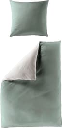 BIERBAUM Wendebettwäsche Modern Uni | Grün