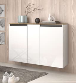 Home affaire Schuhschrank Zippo | Weiß