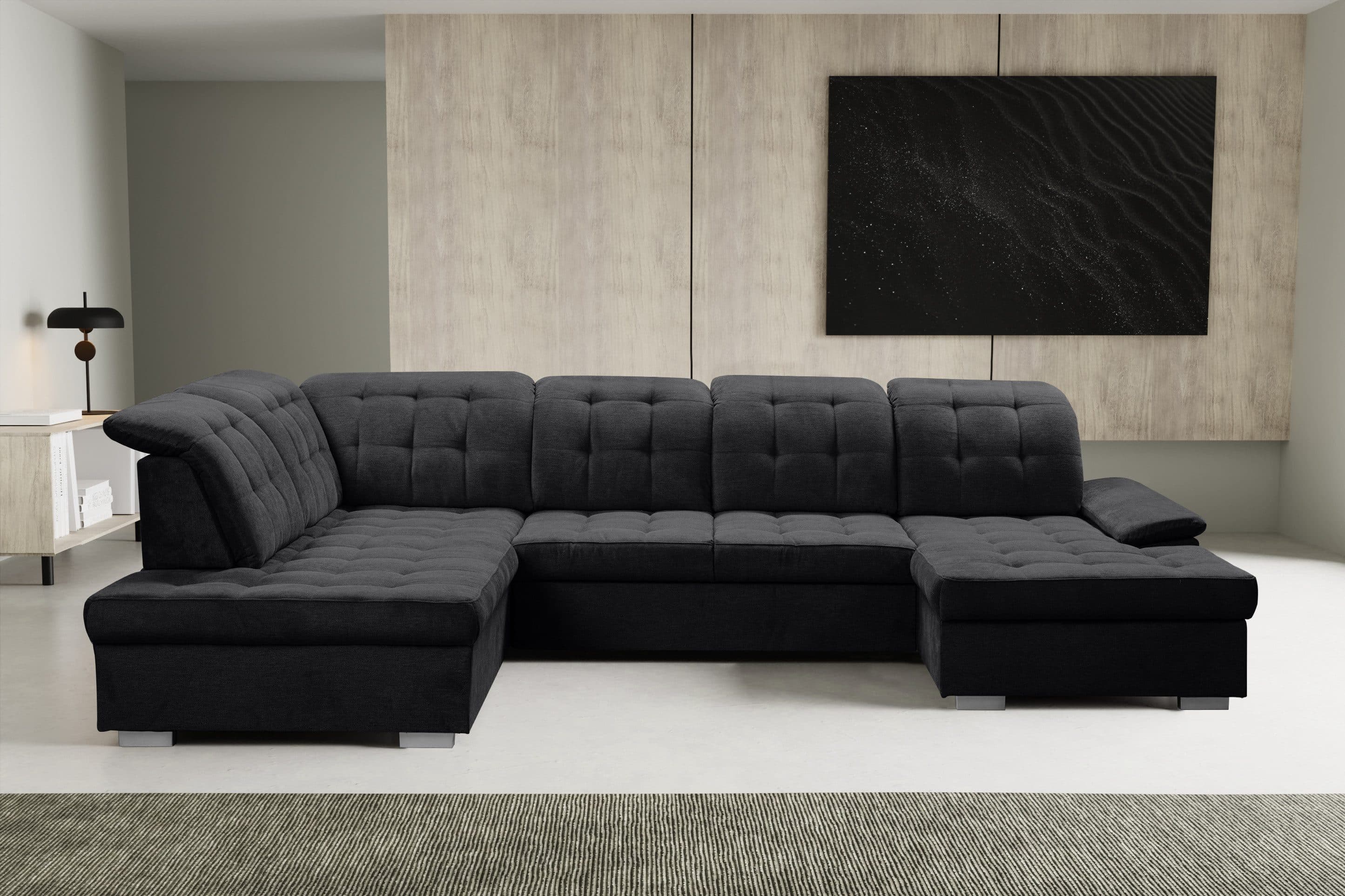 WERK2 Wohnlandschaft Kordula-New | Grau
