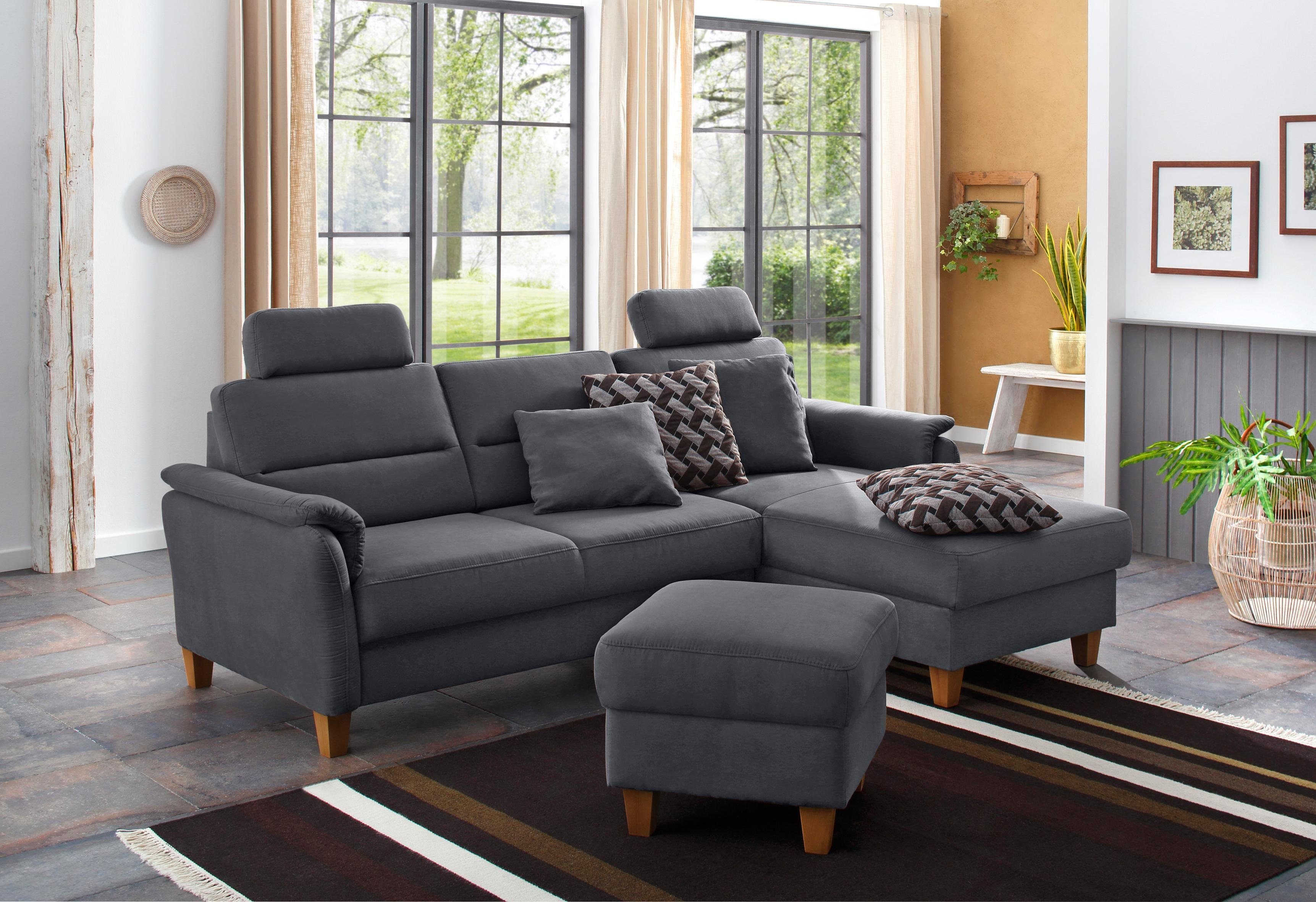 Home affaire Ecksofa Palmera | Grau